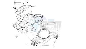 SONAR - 150 CC VTHLS3A1A 4T drawing HANDLEBAR COVER