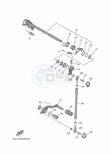 TRACER 9 MTT890 (B5U1) drawing SHIFT SHAFT