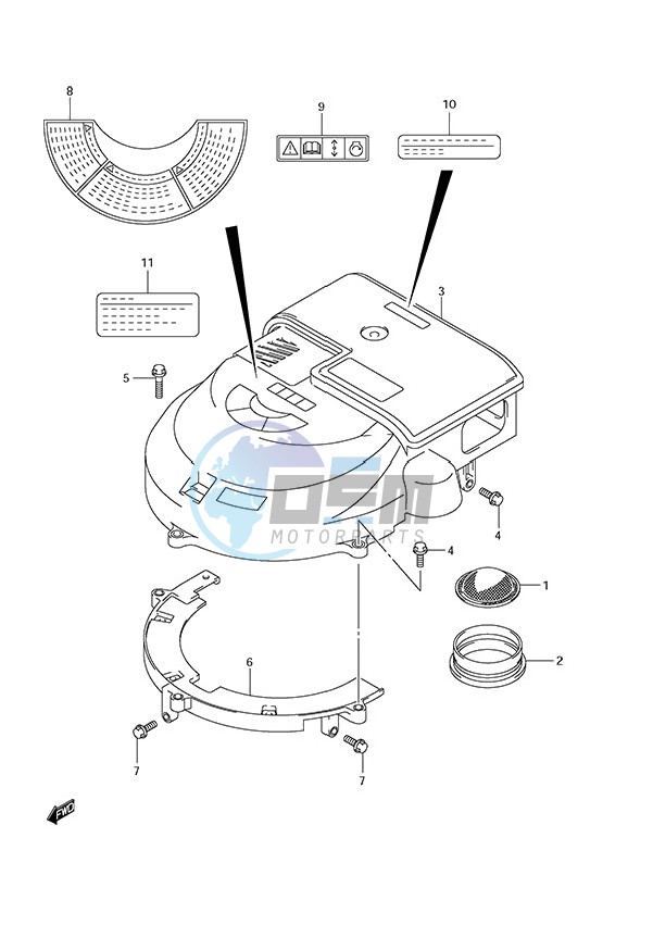 Silencer/Ring Gear Cover