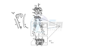 GPR - 125 CC VTHRG1A1A 4T drawing HEAD, CYLINDER