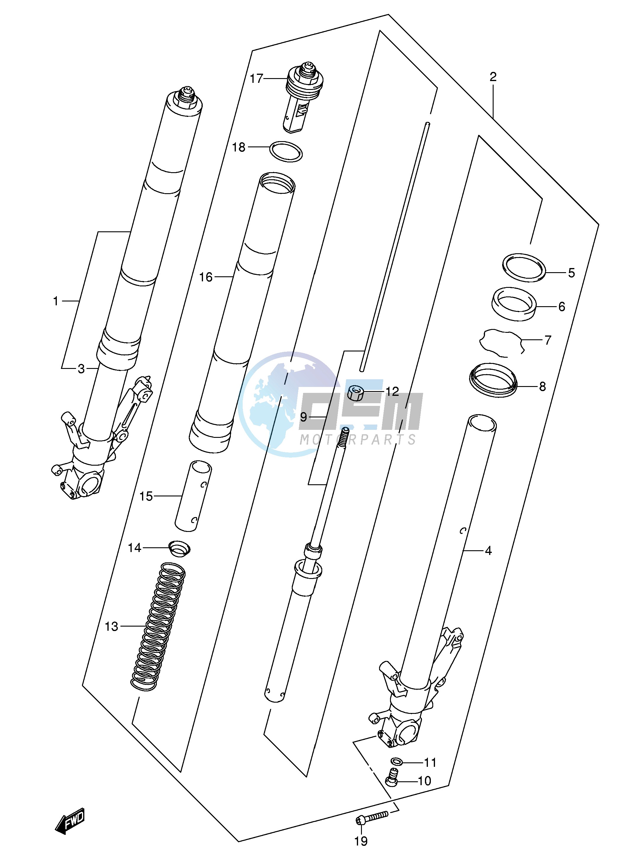 FRONT FORK DAMPER