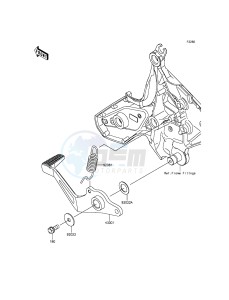 VERSYS_650 KLE650EFF XX (EU ME A(FRICA) drawing Brake Pedal