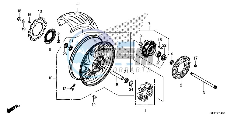 REAR WHEEL