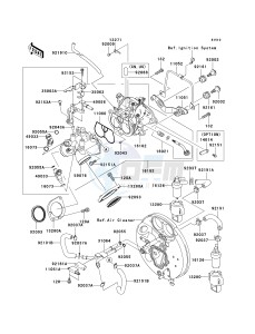 VN 1600 D [VULCAN 1600 NOMAD] (D6F-D8FA) D8FA drawing THROTTLE