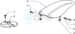 storm 50 drawing Front and rear mudguard