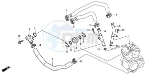 NV600C drawing WATER PIPE