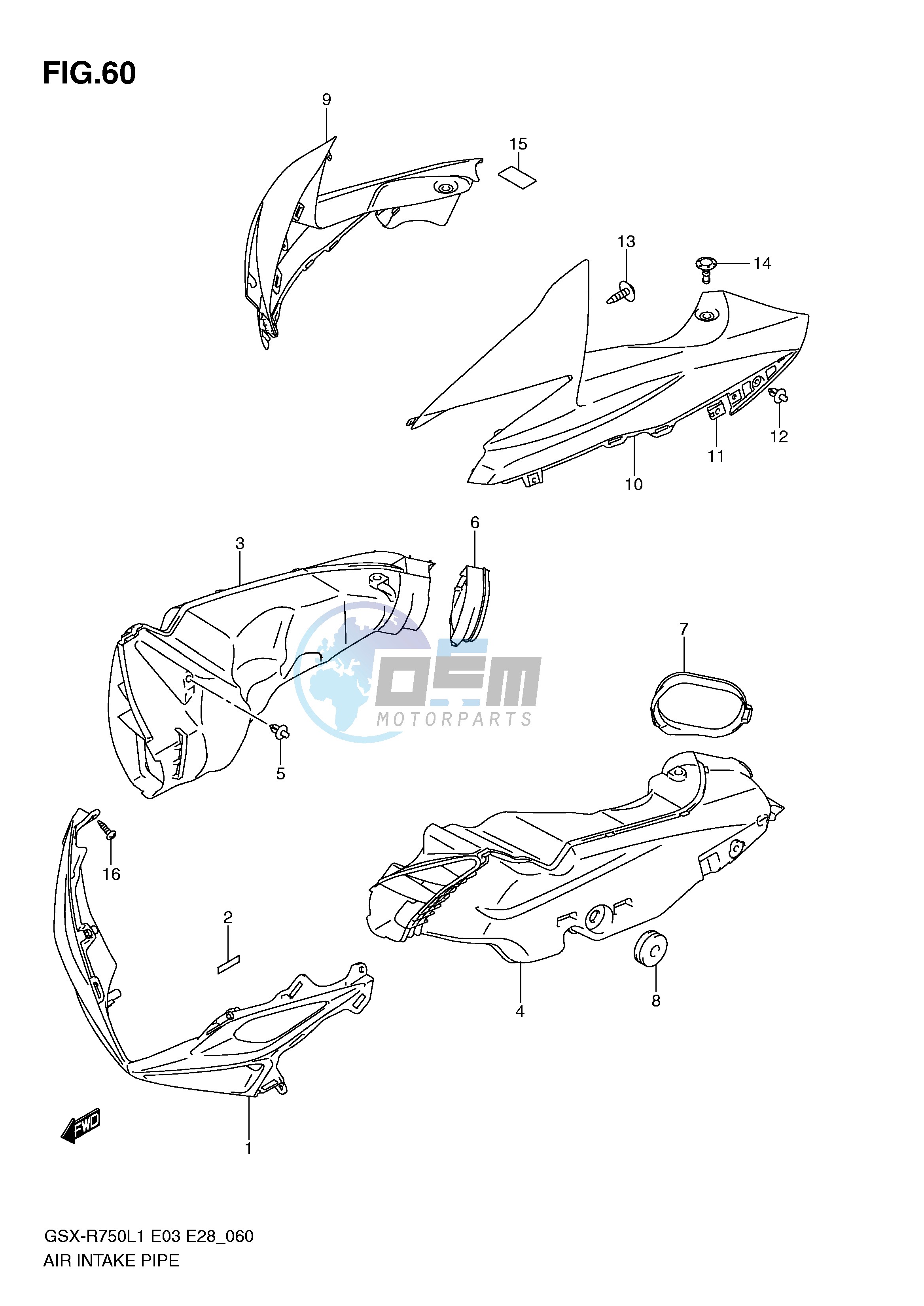 AIR INTAKE PIPE