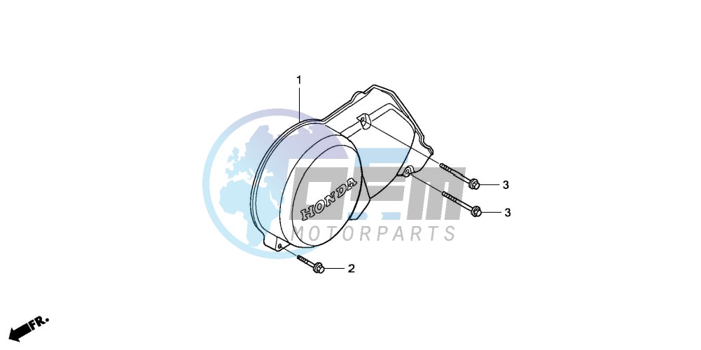 LEFT CRANKCASE COVER