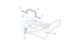 RXV-SXV 450-550 drawing Saddle