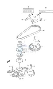 DF 9.9A drawing Timing Belt w/Remote Control