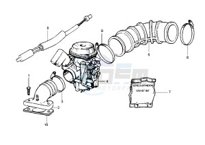 ET4 50 drawing Caburetor Assy