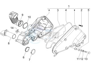 Runner 50 Pure Jet Race drawing Air filter