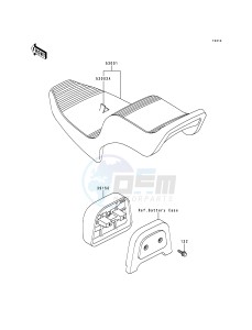 EN 500 A [VULCAN 500] (A1-D5) [VULCAN 500] drawing SEAT