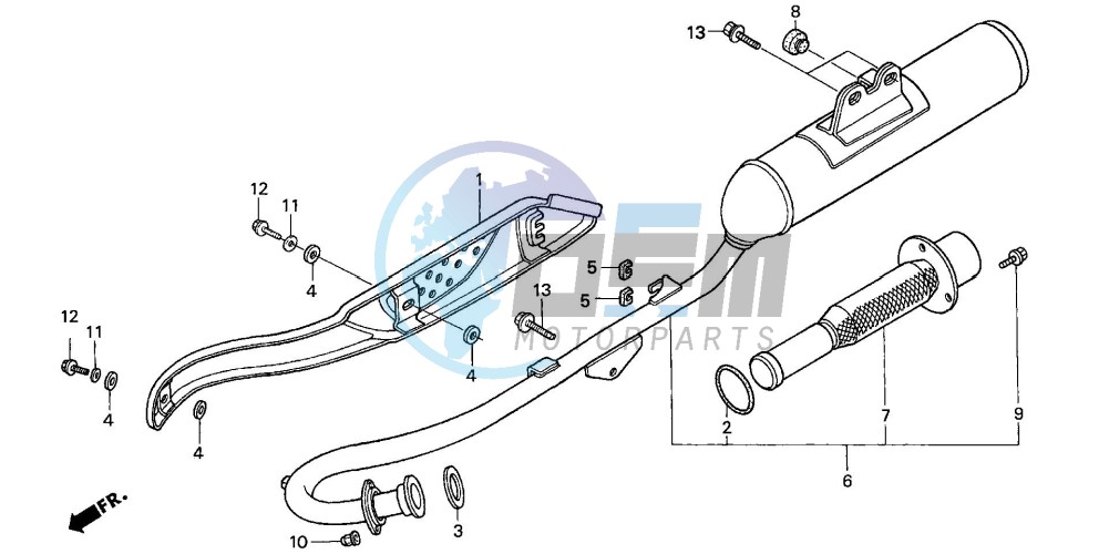 EXHAUST MUFFLER (2)