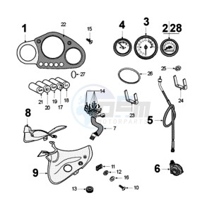 XR6 E EX drawing SPEEDO