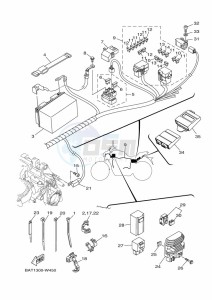 MT-07 MTN690-U (BHH3) drawing ELECTRICAL 1