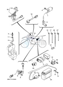 TT-R110E (B51K) drawing ELECTRICAL 1