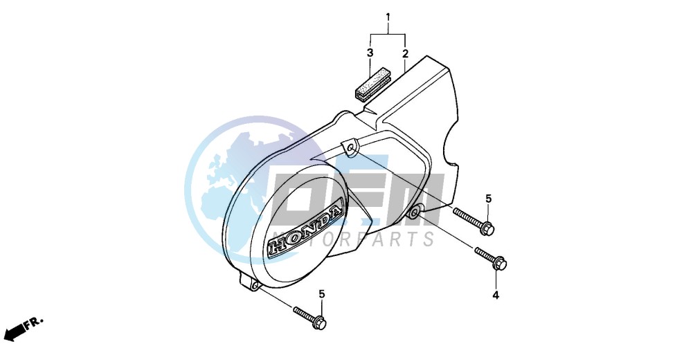 LEFT CRANKCASE COVER