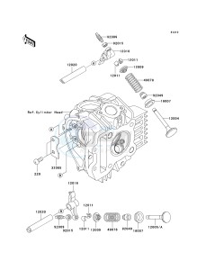 KLX 110 A (A1-A4) drawing VALVE-- S- -