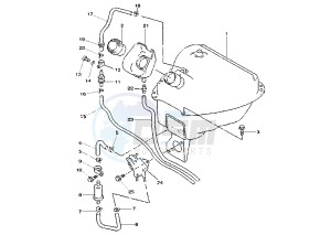 YP MAJESTY DX 250 drawing FUEL TANK