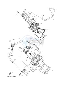 YXE700E YXE70WPHG WOLVERINE R-SPEC EPS HUNTER (2MB7) drawing CYLINDER HEAD