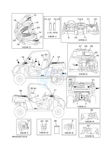 YXE700ES YXE70WPSH WOLVERINE R-SPEC EPS SE (BN56) drawing EMBLEM & LABEL 1