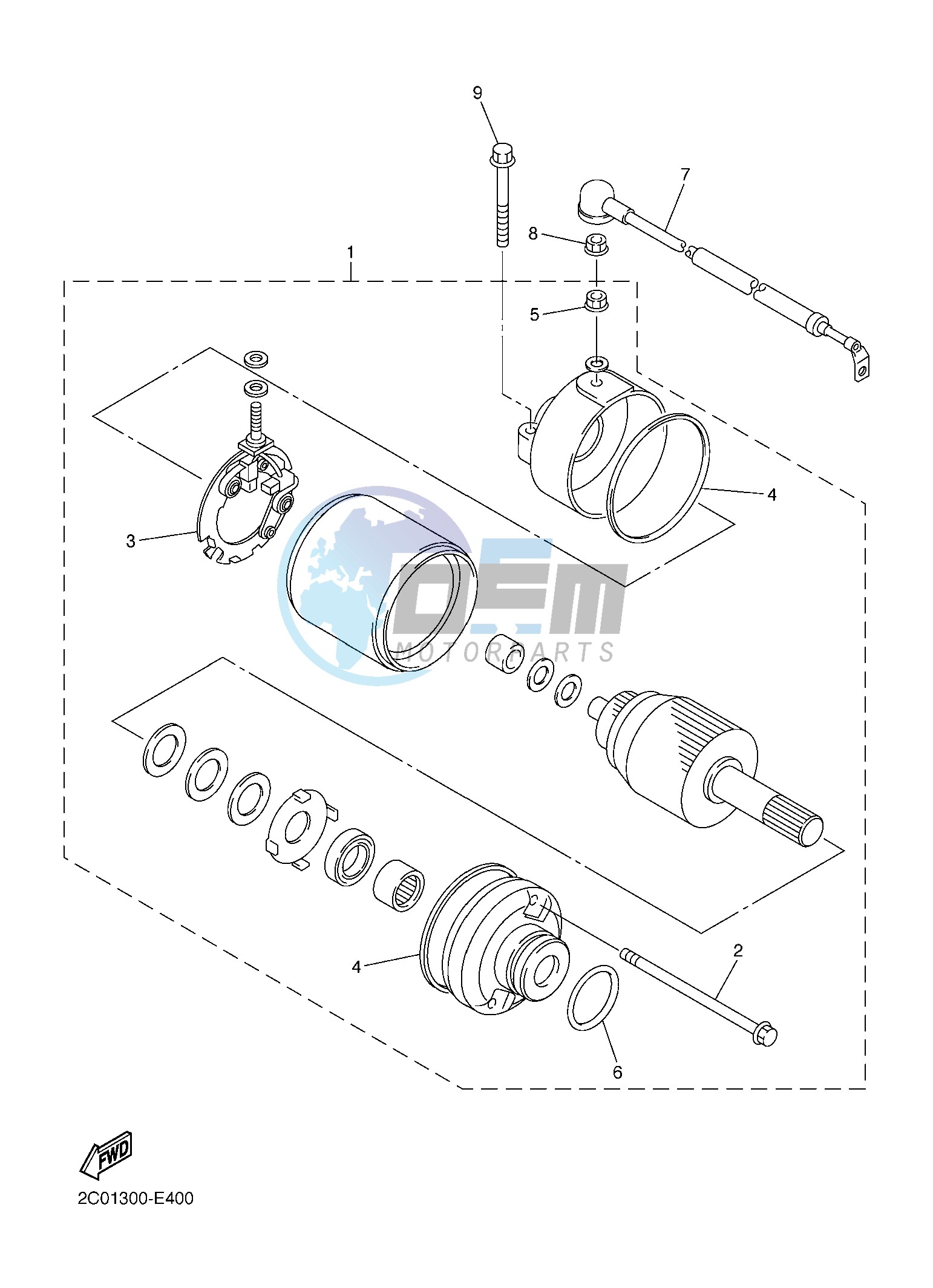 STARTING MOTOR