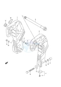 DF 50A drawing Clamp Bracket