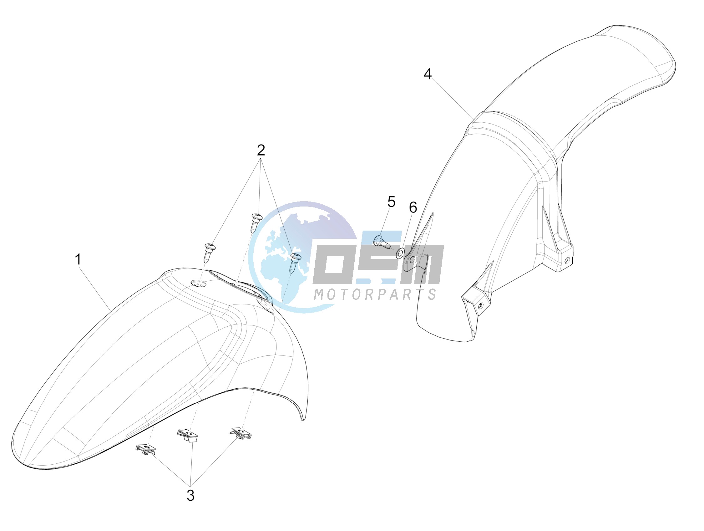 Wheel housing - Mudguard