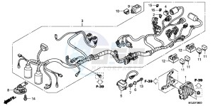 CBF1000FB drawing WIRE HARNESS