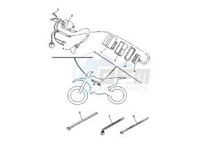 YZ 125 drawing ELECTRICAL DEVICES