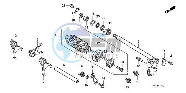 GEARSHIFT DRUM