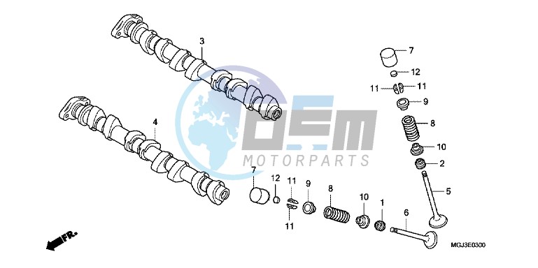 CAMSHAFT/ VALVE