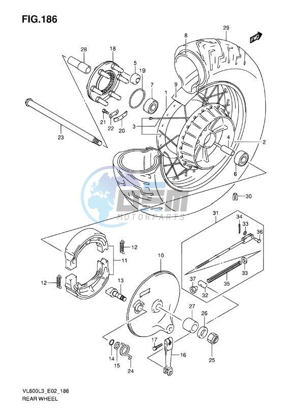 REAR WHEEL