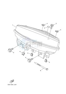 HW125 XENTER 125 (53B5) drawing METER