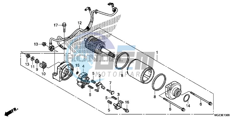 STARTER MOTOR