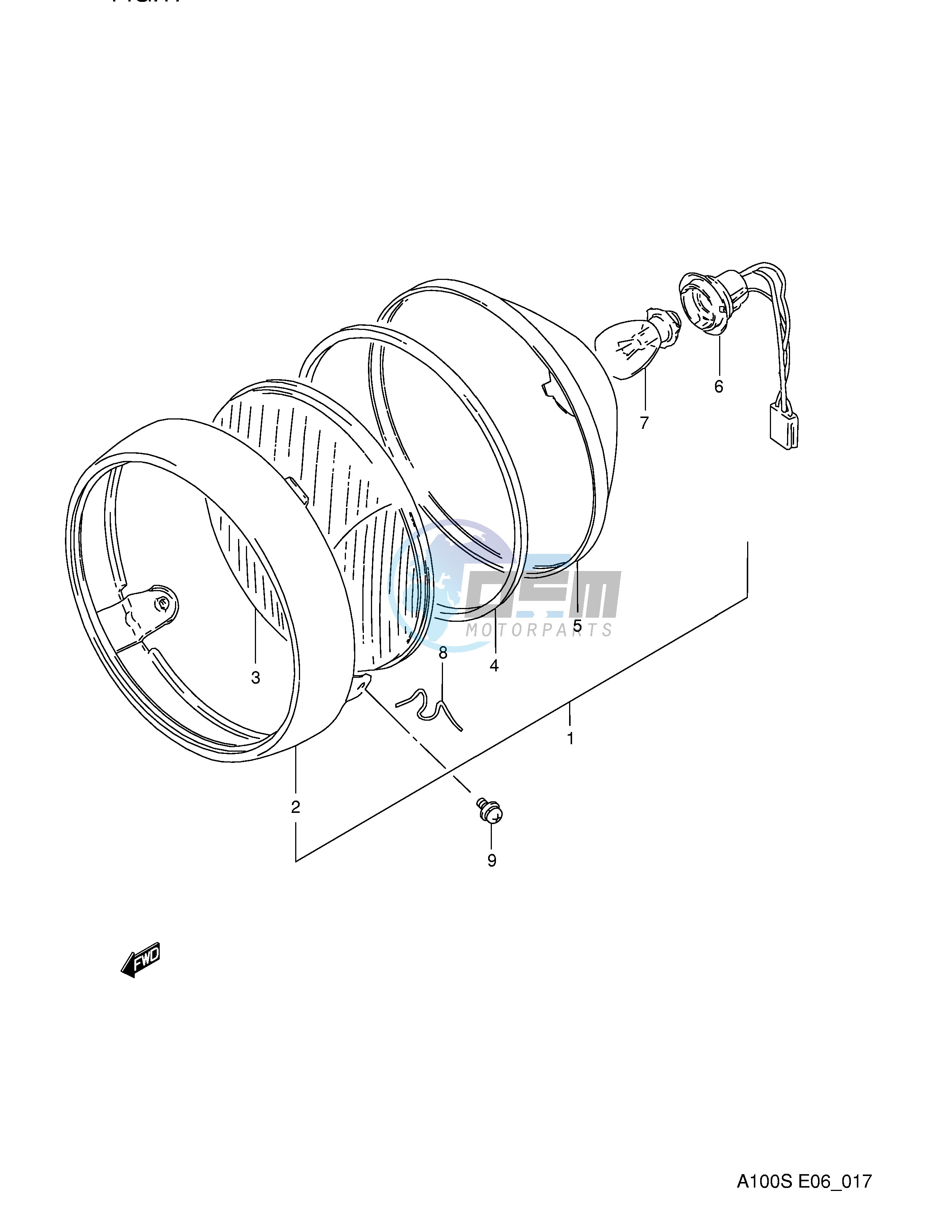 HEADLAMP (E6)