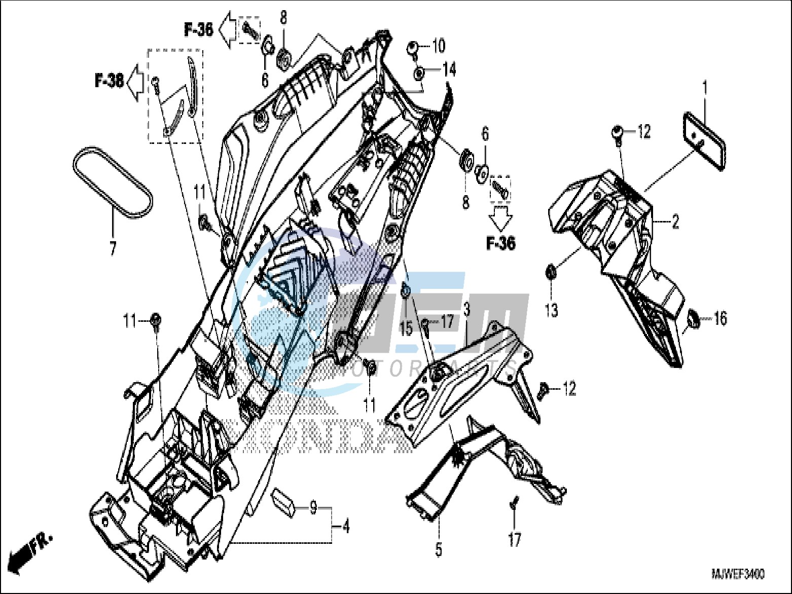 REAR FENDER