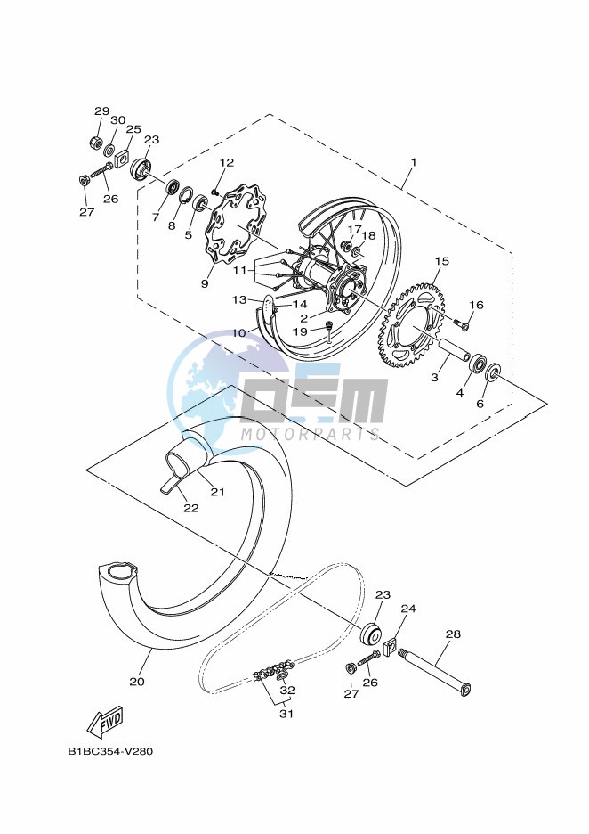 REAR WHEEL