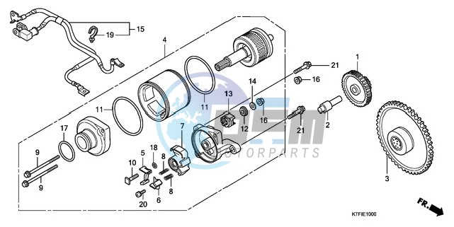 STARTING MOTOR