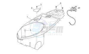 Sport City 125-200-250 e3 drawing Undersaddle