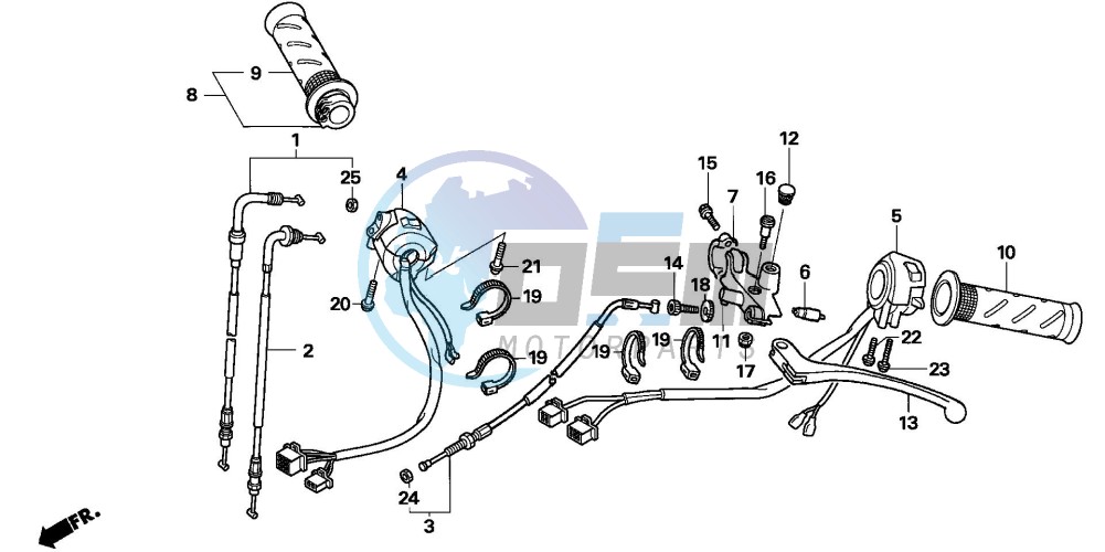 HANDLE LEVER/SWITCH/CABLE