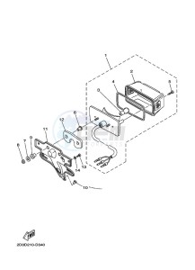 YB125 (2CSB) drawing TAILLIGHT