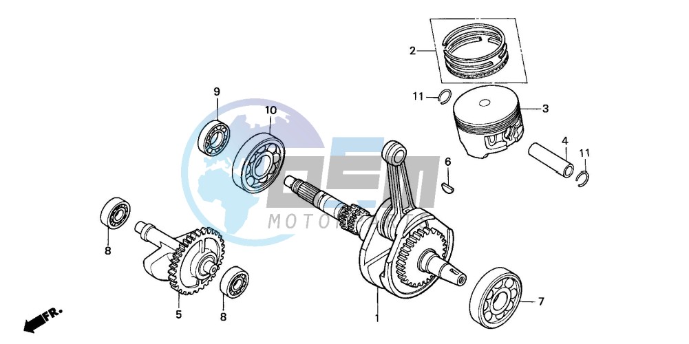 CRANKSHAFT/PISTON