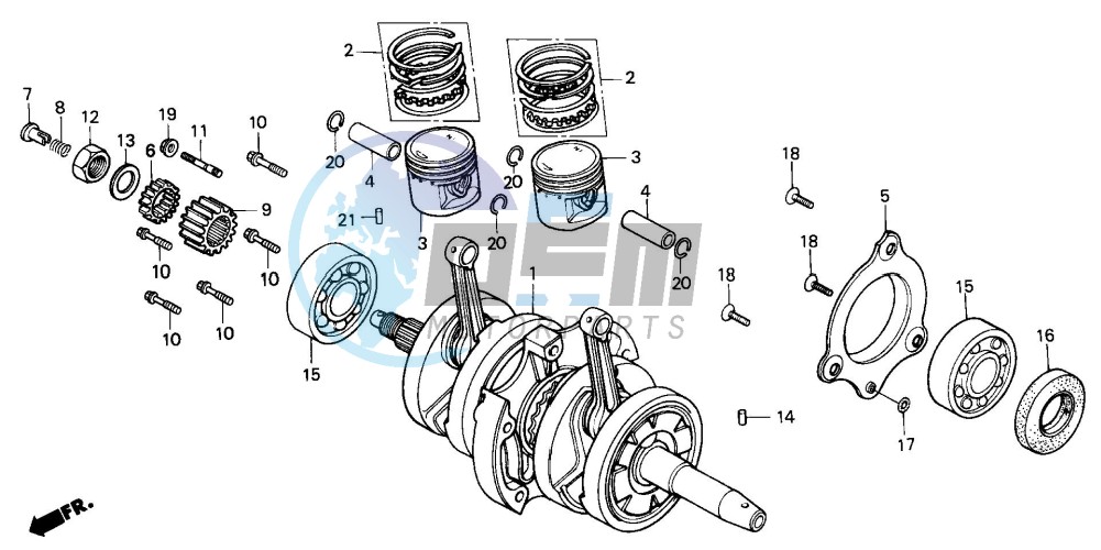 CRANKSHAFT/PISTON