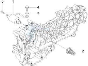 Runner 200 VXR 4t drawing Starter - Electric starter