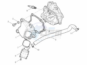 MP3 300 YOURBAN LT RL-SPORT NOABS E4 (EMEA) drawing Cylinder head cover