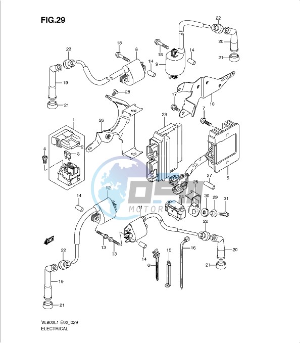 ELECTRICAL (VL800L1 E19)