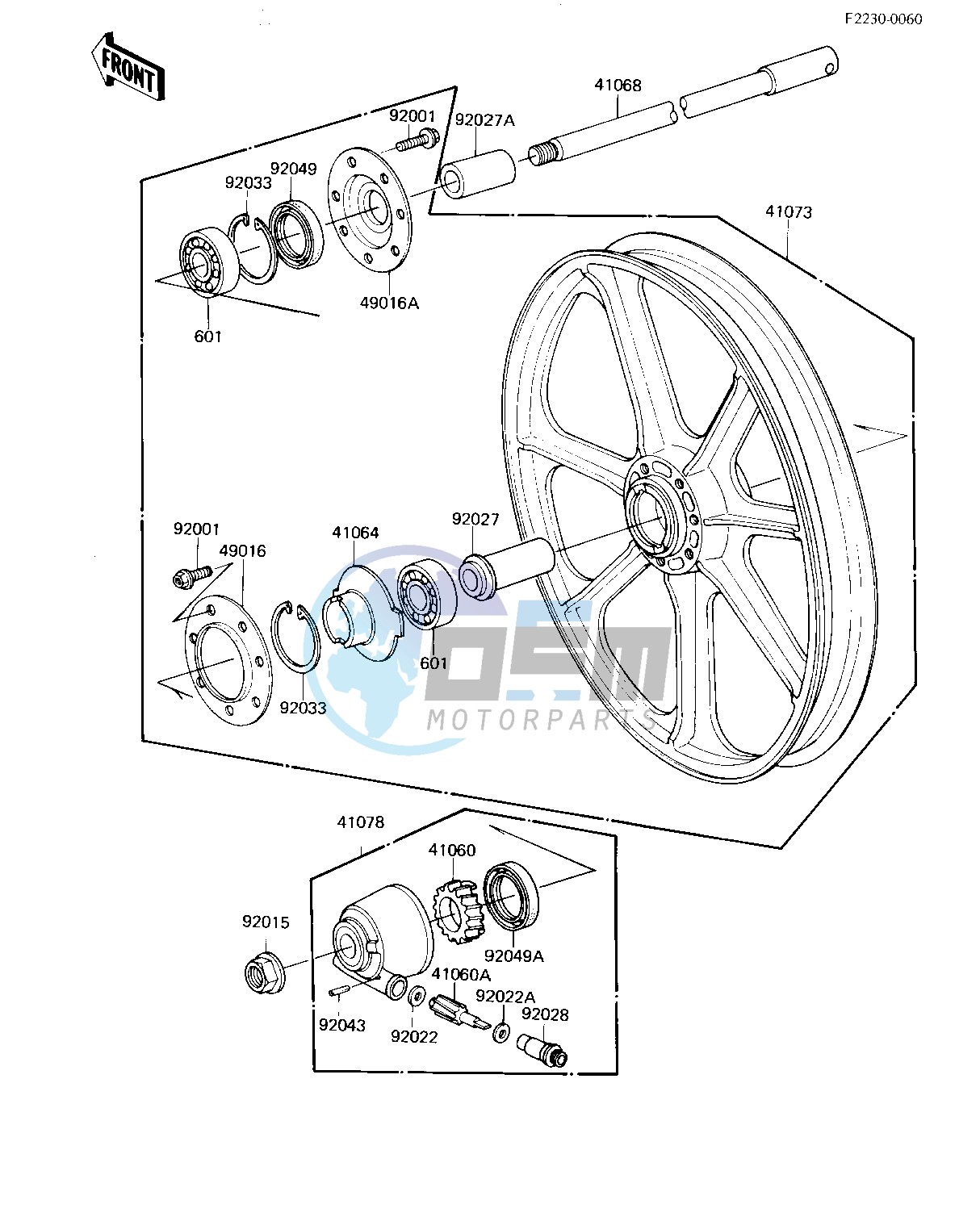 FRONT WHEEL_HUB