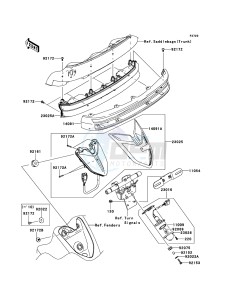 VN1700_VOYAGER_ABS VN1700BCF GB XX (EU ME A(FRICA) drawing Taillight(s)